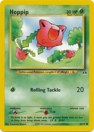 Hoppip (55/75) [Neo Discovery Unlimited] | Tables and Towers