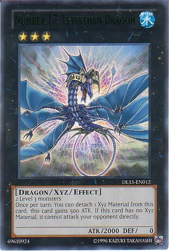 Number 17: Leviathan Dragon (Green) [DL15-EN012] Rare | Tables and Towers