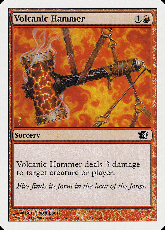 Volcanic Hammer [Eighth Edition] | Tables and Towers