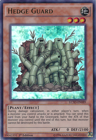 Hedge Guard [LC5D-EN089] Ultra Rare | Tables and Towers