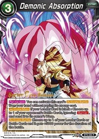 Demonic Absorption (BT9-086) [Universal Onslaught Prerelease Promos] | Tables and Towers