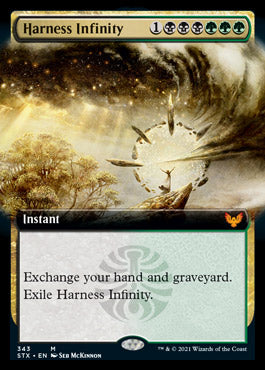 Harness Infinity (Extended Art) [Strixhaven: School of Mages] | Tables and Towers