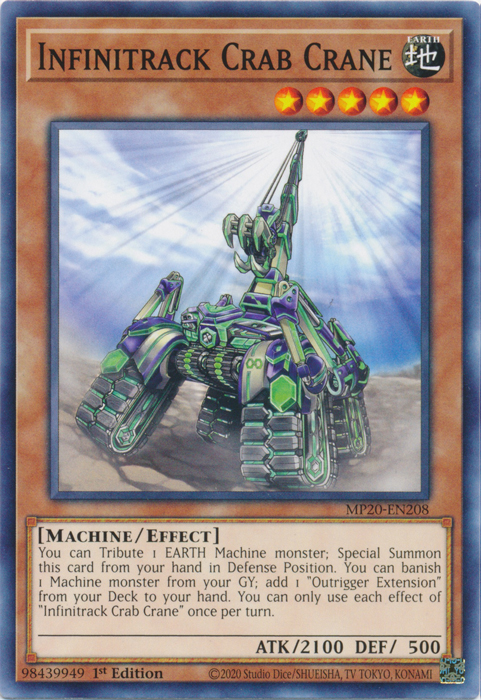 Infinitrack Crab Crane [MP20-EN208] Common | Tables and Towers