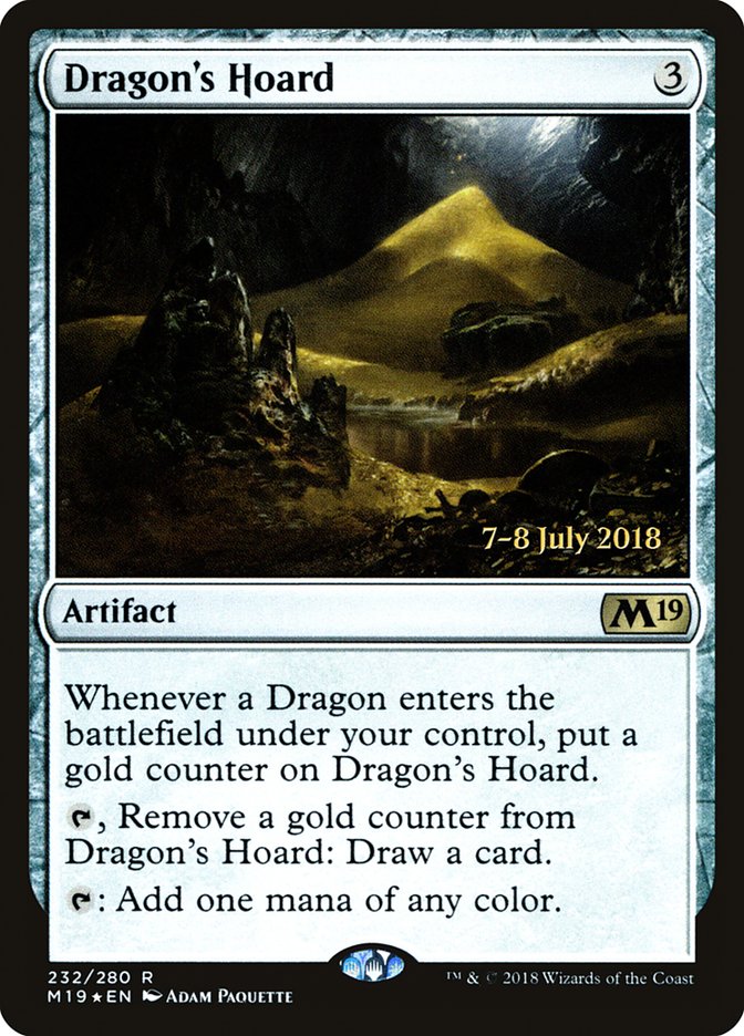 Dragon's Hoard [Core Set 2019 Prerelease Promos] | Tables and Towers