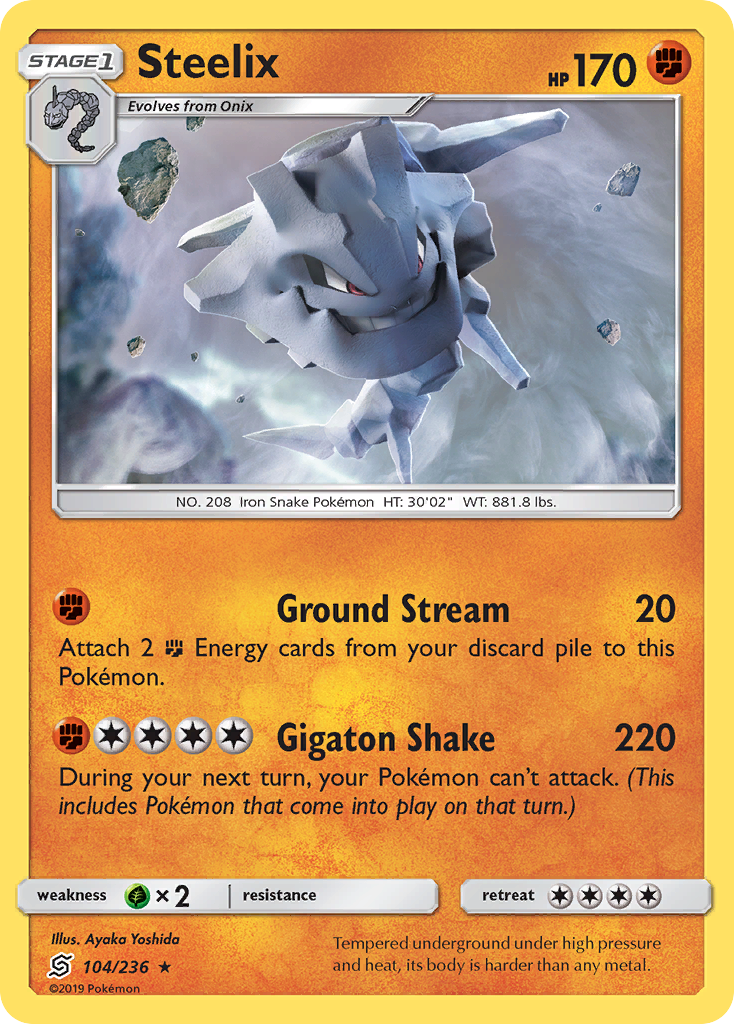 Steelix (104/236) [Sun & Moon: Unified Minds] | Tables and Towers