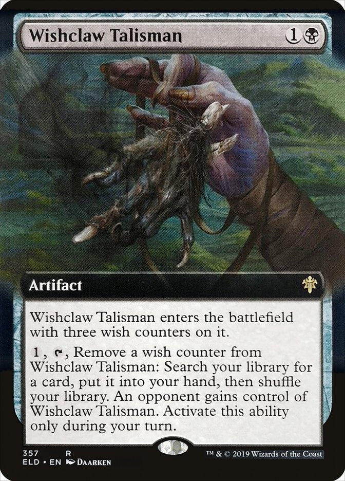 Wishclaw Talisman (Extended Art) [Throne of Eldraine] | Tables and Towers