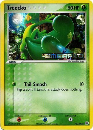 Treecko (70/106) (Stamped) [EX: Emerald] | Tables and Towers