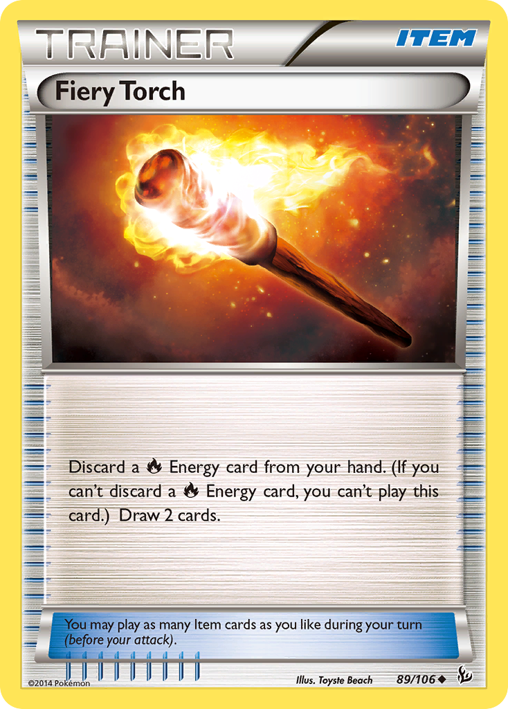 Fiery Torch (89/106) [XY: Flashfire] | Tables and Towers