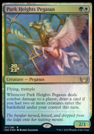 Park Heights Pegasus [Streets of New Capenna Prerelease Promos] | Tables and Towers