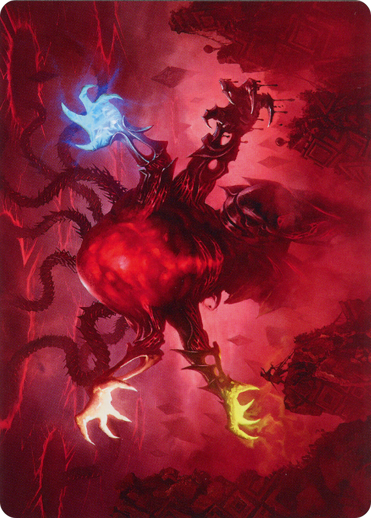 Omnath, Locus of All Art Card (51) [March of the Machine Art Series] | Tables and Towers