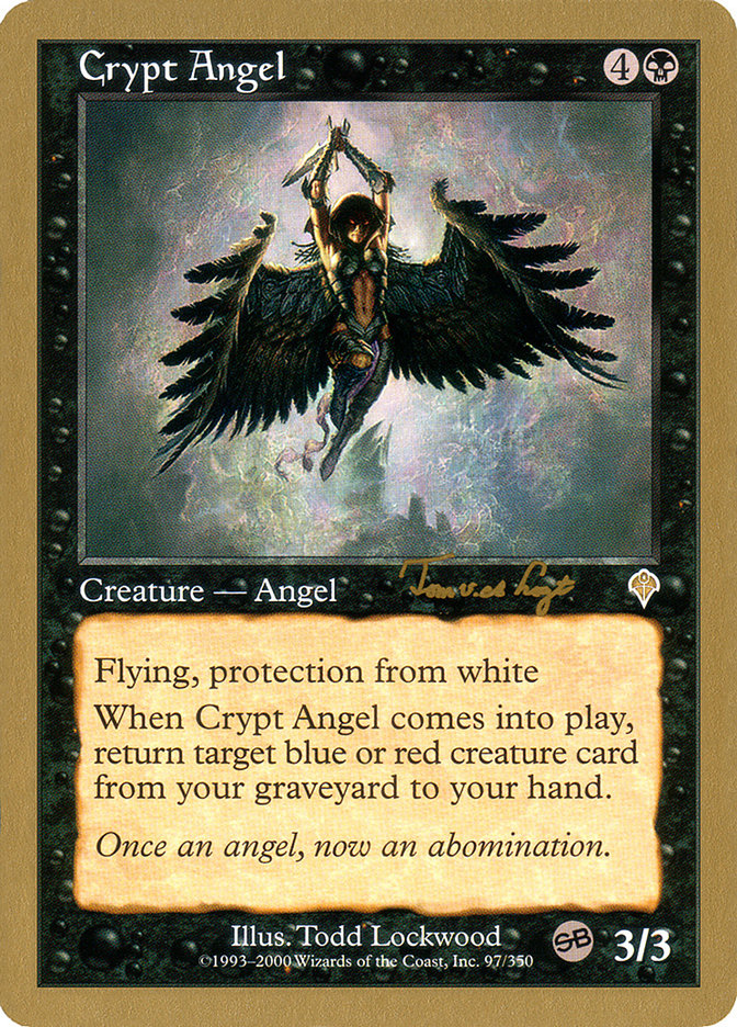 Crypt Angel (Tom van de Logt) (SB) [World Championship Decks 2001] | Tables and Towers