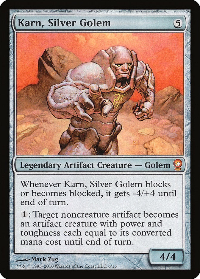 Karn, Silver Golem [From the Vault: Relics] | Tables and Towers