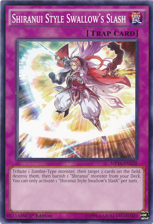 Shiranui Style Swallow's Slash [MP16-EN228] Common | Tables and Towers