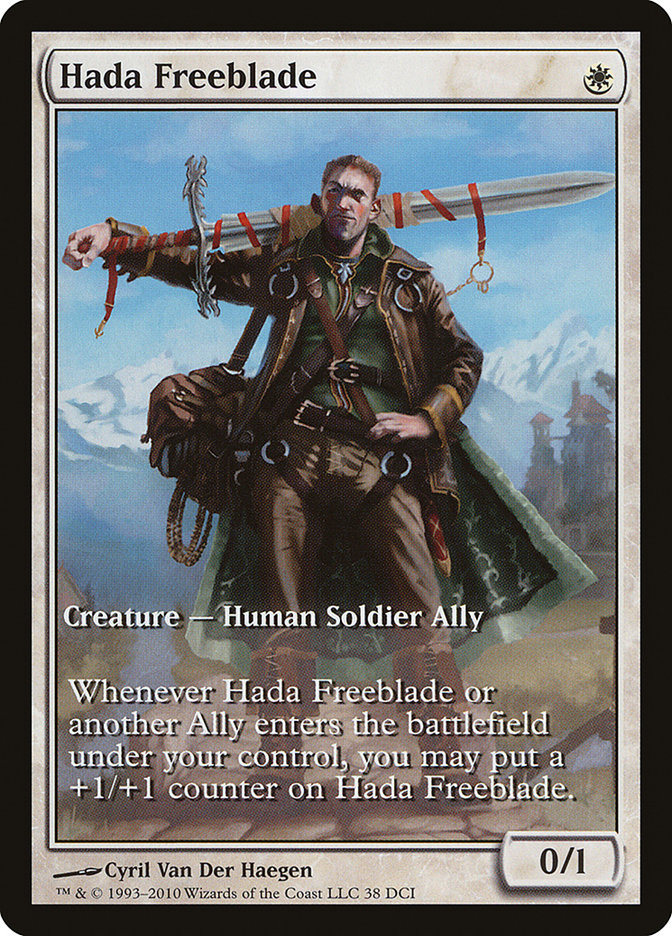 Hada Freeblade (Extended Art) [Worldwake Promos] | Tables and Towers