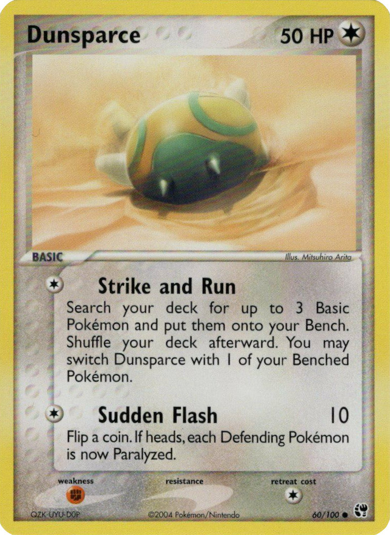 Dunsparce (60/100) [EX: Battle Stadium] | Tables and Towers