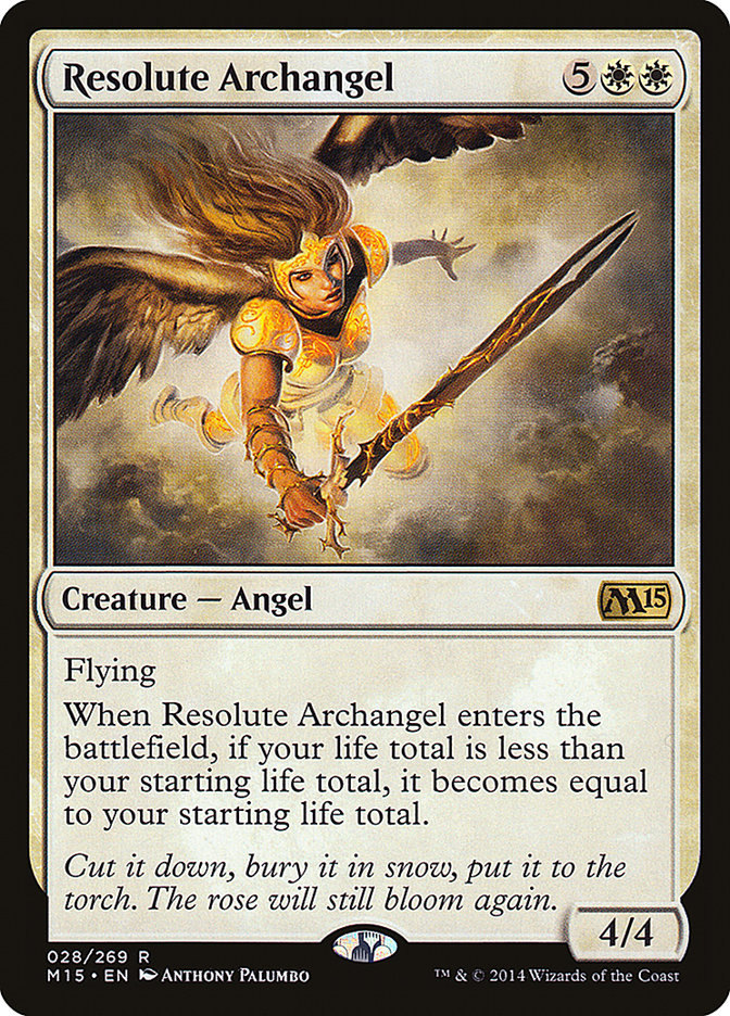 Resolute Archangel [Magic 2015] | Tables and Towers