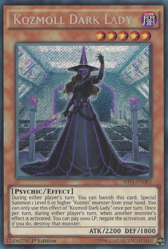 Kozmoll Dark Lady [SHVI-EN083] Secret Rare | Tables and Towers