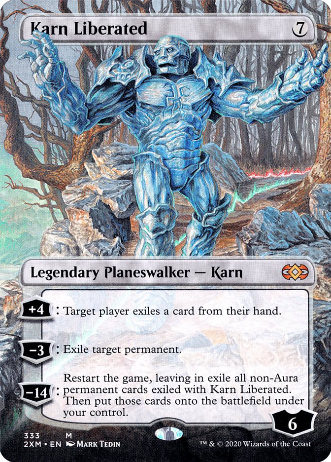 Karn Liberated (Toppers) [Double Masters] | Tables and Towers