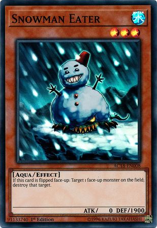 Snowman Eater [AC18-EN008] Super Rare | Tables and Towers