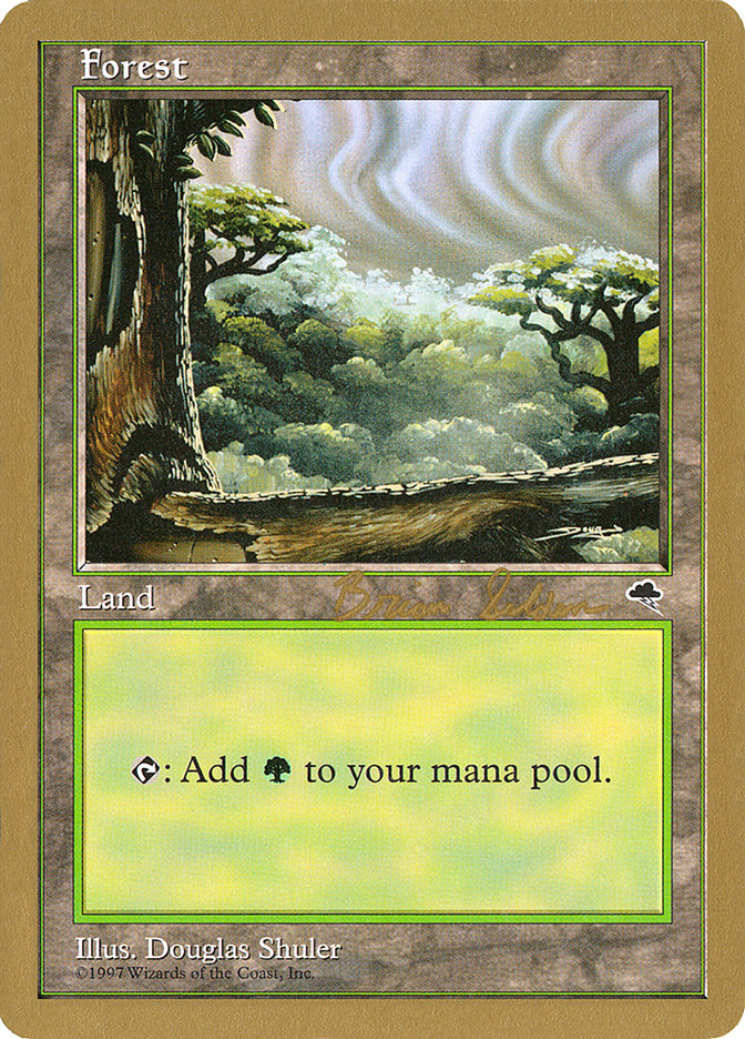 Forest (bs349) (Brian Selden) [World Championship Decks 1998] | Tables and Towers