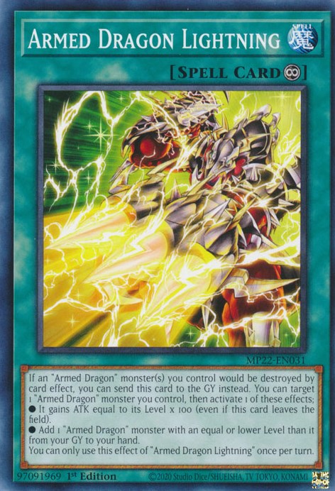 Armed Dragon Lightning [MP22-EN031] Common | Tables and Towers