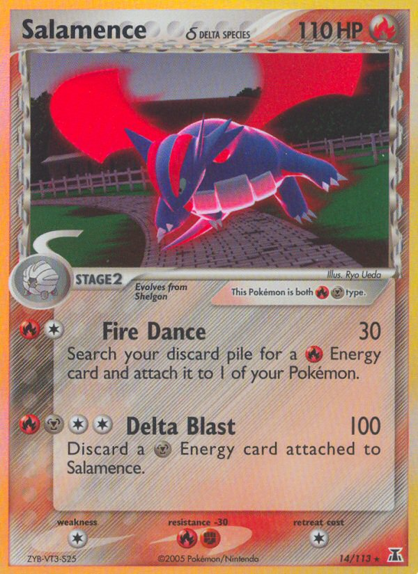 Salamence (14/113) (Delta Species) [EX: Delta Species] | Tables and Towers