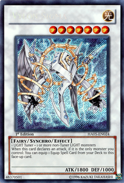 Vylon Sigma [HA05-EN024] Secret Rare | Tables and Towers