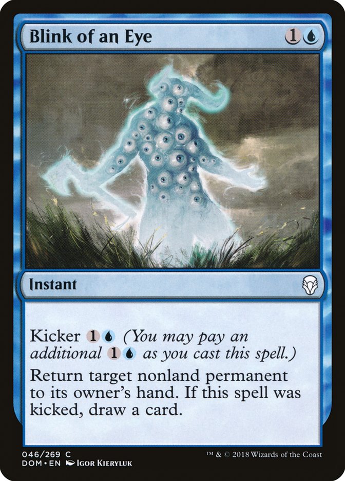 Blink of an Eye [Dominaria] | Tables and Towers