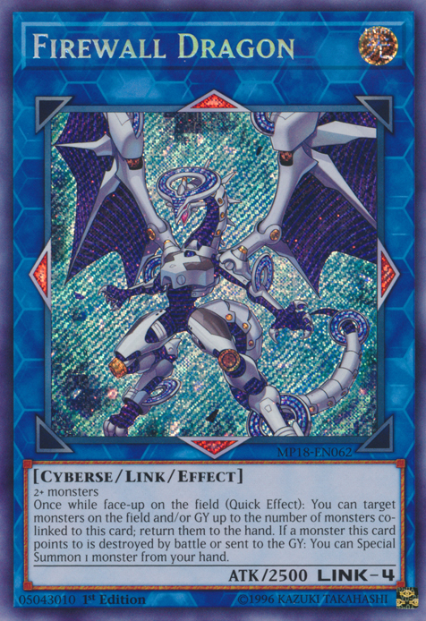 Firewall Dragon [MP18-EN062] Secret Rare | Tables and Towers