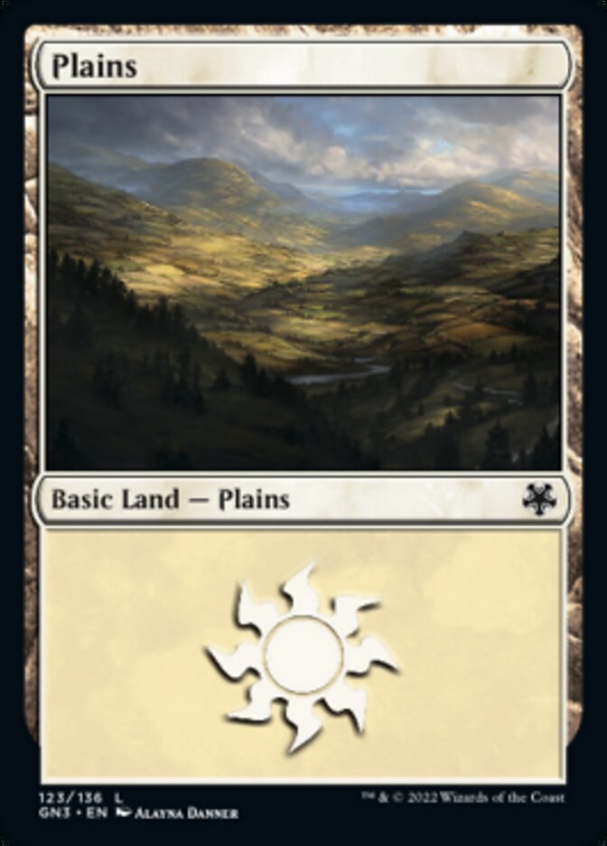 Plains (123) [Game Night: Free-for-All] | Tables and Towers