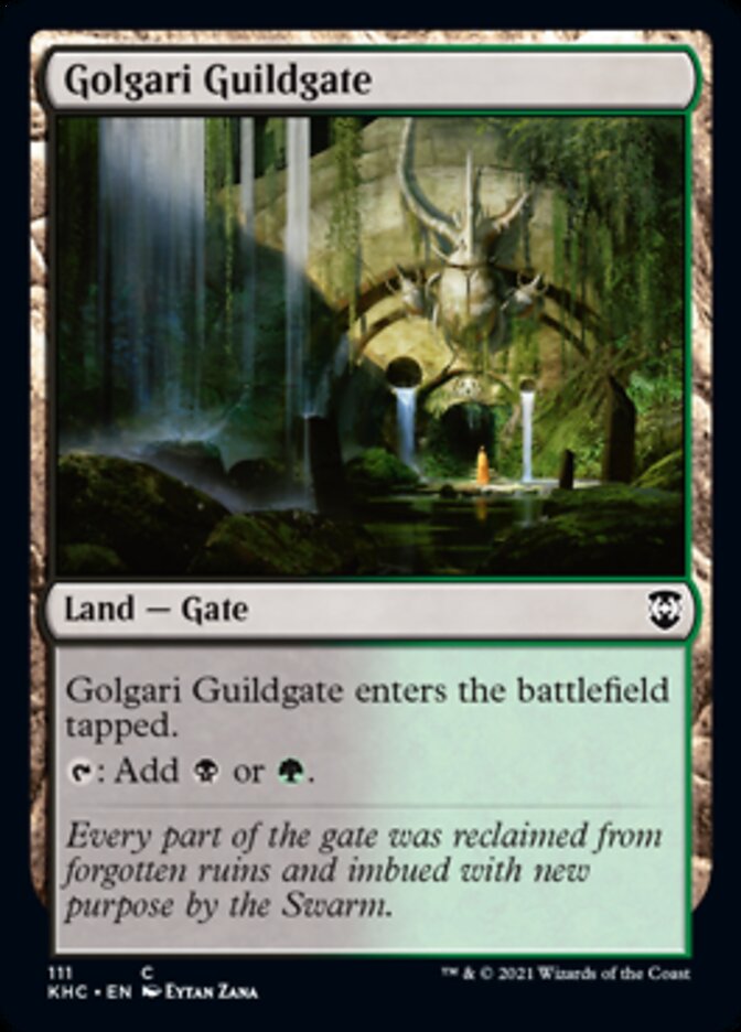 Golgari Guildgate [Kaldheim Commander] | Tables and Towers