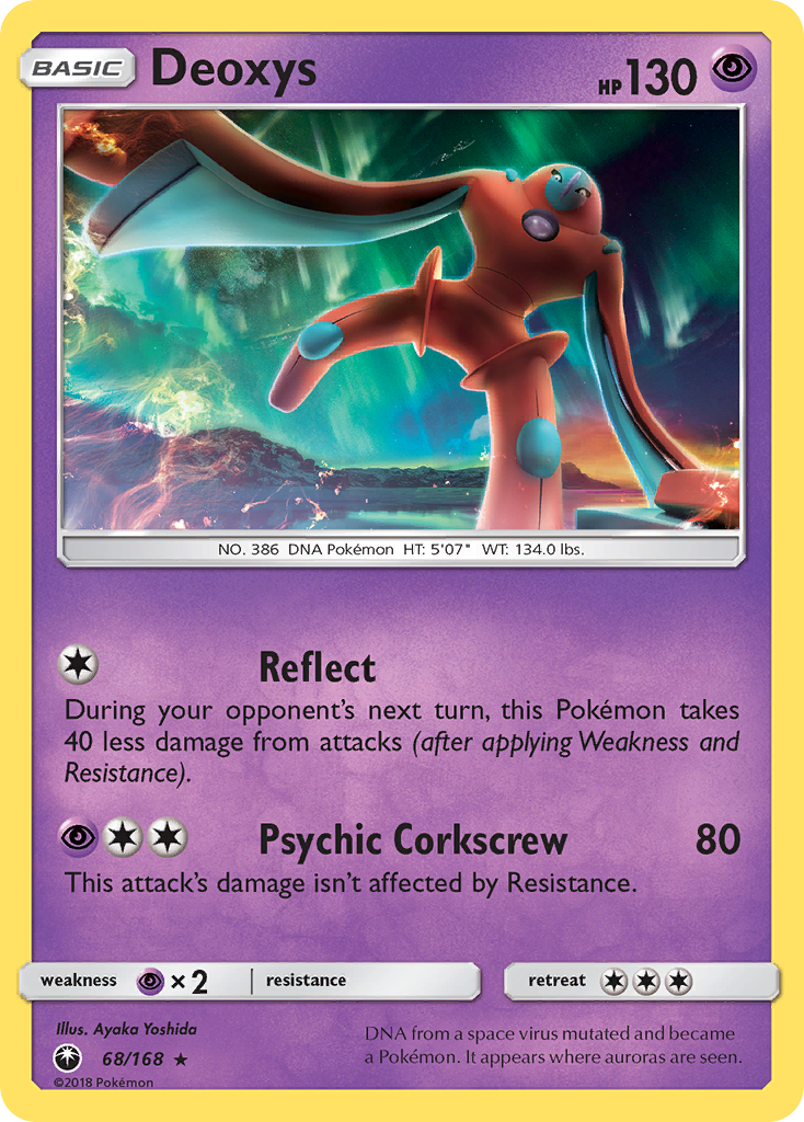 Deoxys (68/168) [Sun & Moon: Celestial Storm] | Tables and Towers