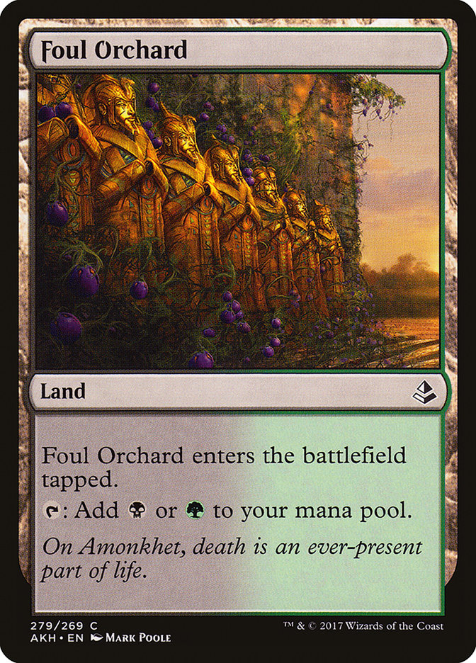 Foul Orchard [Amonkhet] | Tables and Towers