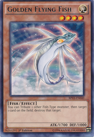 Golden Flying Fish [BP03-EN040] Rare | Tables and Towers