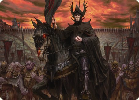 The Mouth of Sauron Art Card [The Lord of the Rings: Tales of Middle-earth Art Series] | Tables and Towers