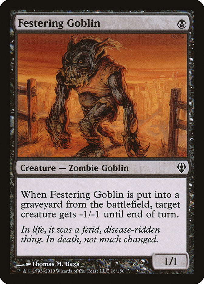 Festering Goblin [Archenemy] | Tables and Towers