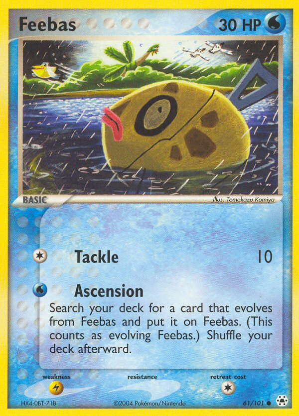 Feebas (61/101) [EX: Hidden Legends] | Tables and Towers