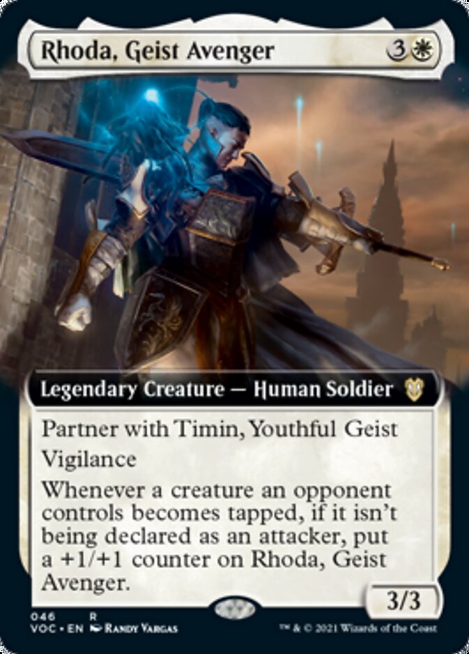 Rhoda, Geist Avenger (Extended Art) [Innistrad: Crimson Vow Commander] | Tables and Towers
