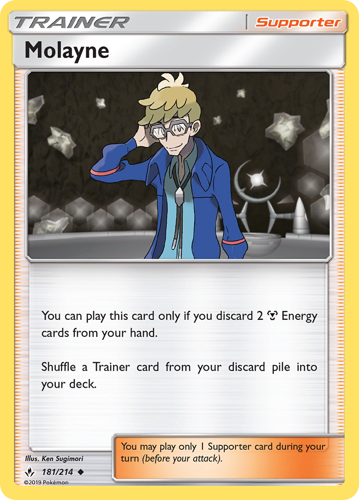 Molayne (181/214) [Sun & Moon: Unbroken Bonds] | Tables and Towers