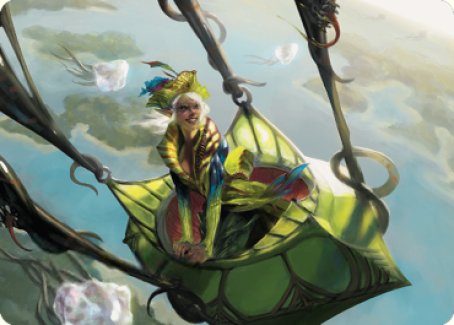 Nael, Avizoa Aeronaut Art Card [Dominaria United Art Series] | Tables and Towers