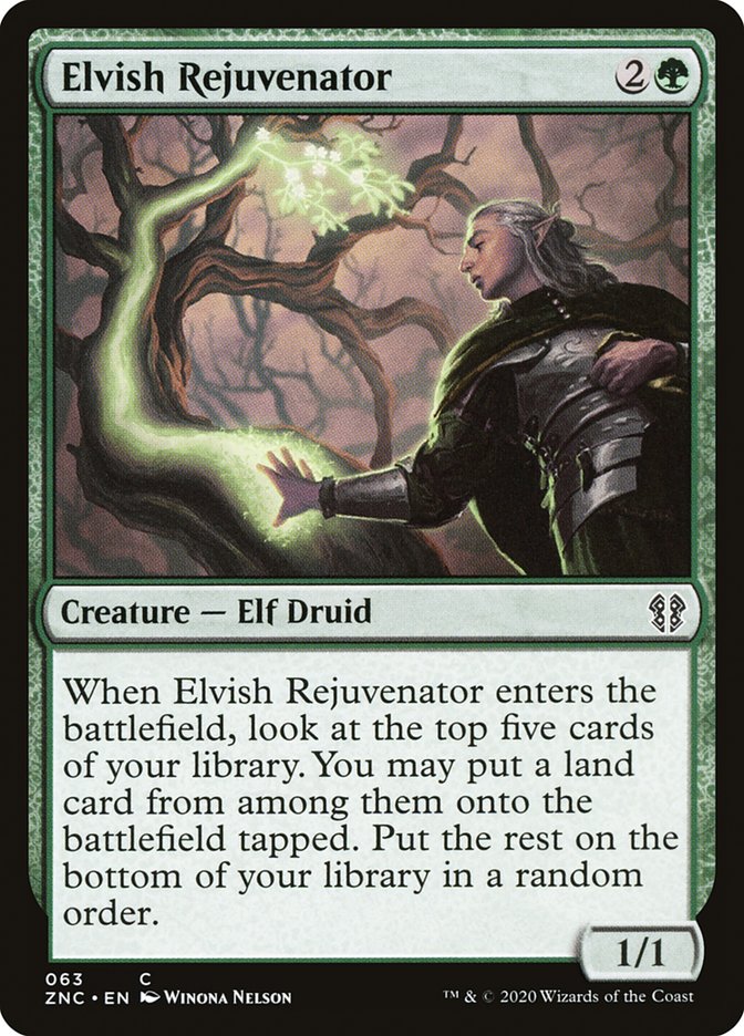 Elvish Rejuvenator [Zendikar Rising Commander] | Tables and Towers