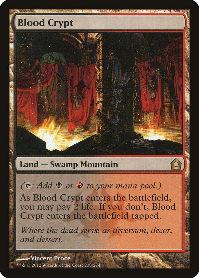 Blood Crypt [Return to Ravnica] | Tables and Towers