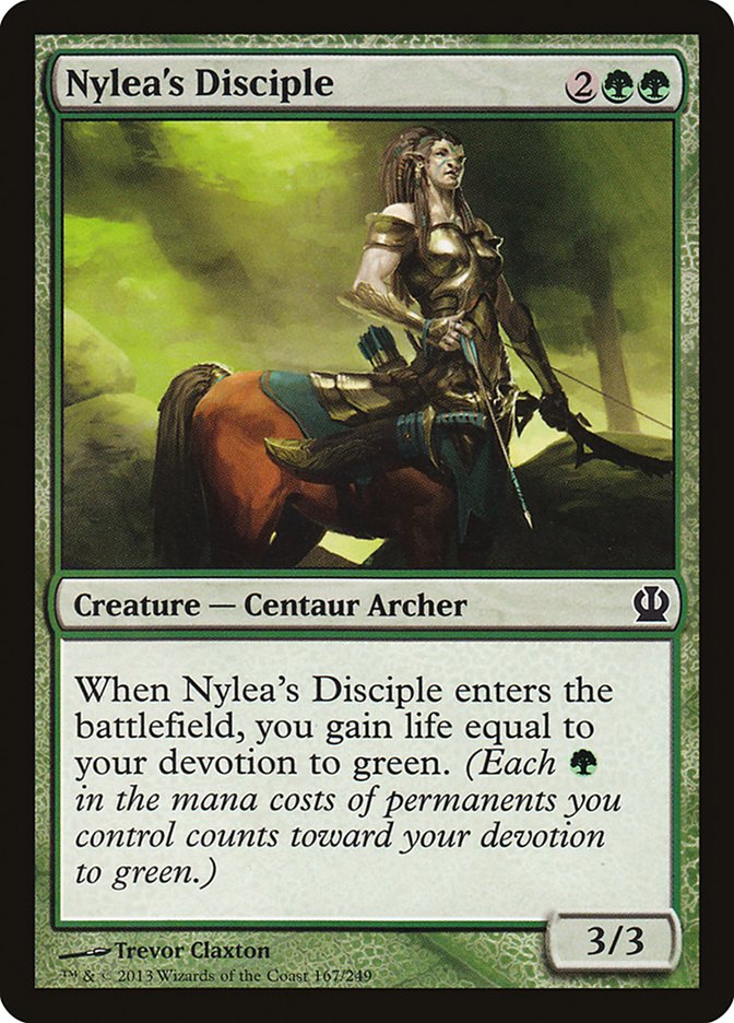 Nylea's Disciple [Theros] | Tables and Towers