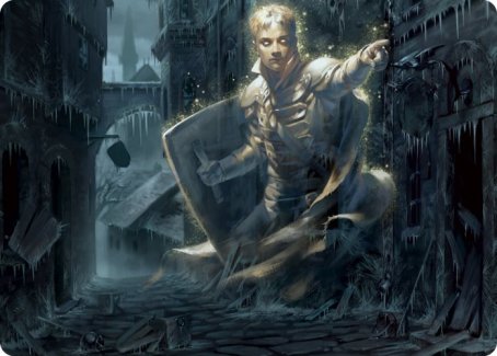 Dennick, Pious Apparition Art Card [Innistrad: Midnight Hunt Art Series] | Tables and Towers