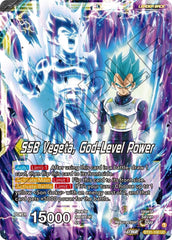 SSB Son Goku // SSB Vegeta, God-Level Power (BT21-100) [Wild Resurgence] | Tables and Towers