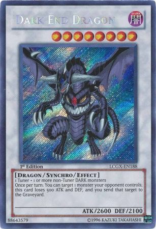 Dark End Dragon [LCGX-EN188] Secret Rare | Tables and Towers