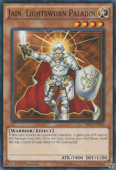 Jain, Lightsworn Paladin [SR02-EN020] Common | Tables and Towers