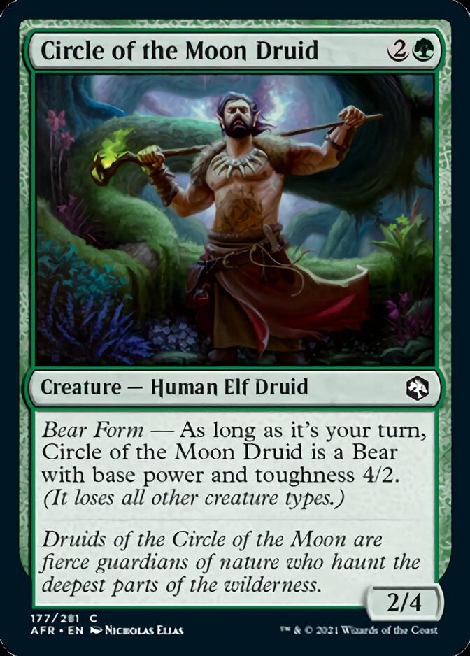 Circle of the Moon Druid [Dungeons & Dragons: Adventures in the Forgotten Realms] | Tables and Towers