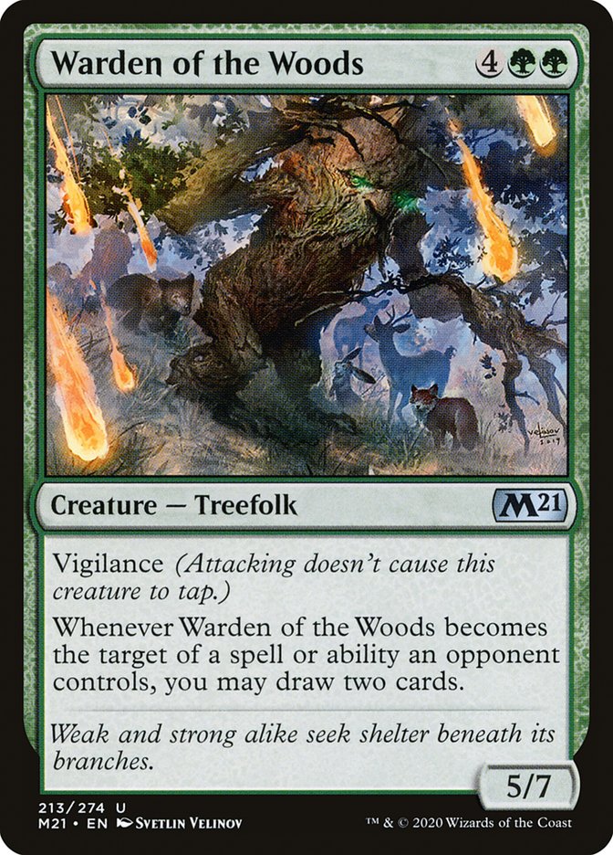 Warden of the Woods [Core Set 2021] | Tables and Towers