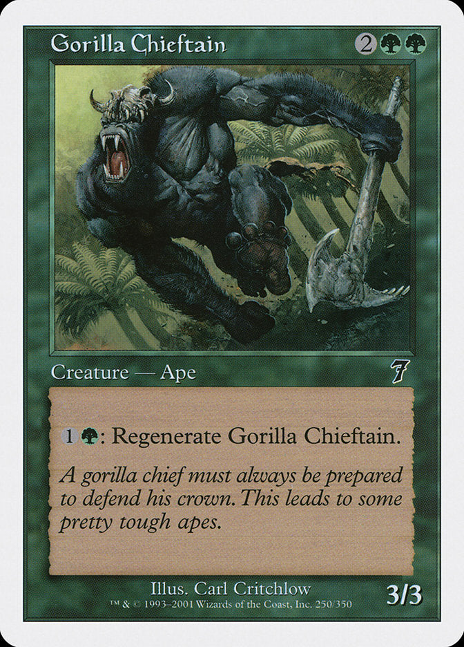 Gorilla Chieftain [Seventh Edition] | Tables and Towers